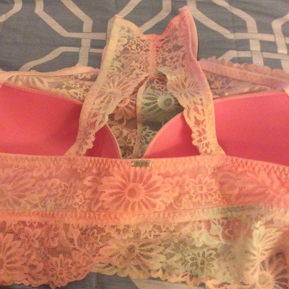 Pink Victoria’s Secret Lace Bralette - Picture 7 of 10